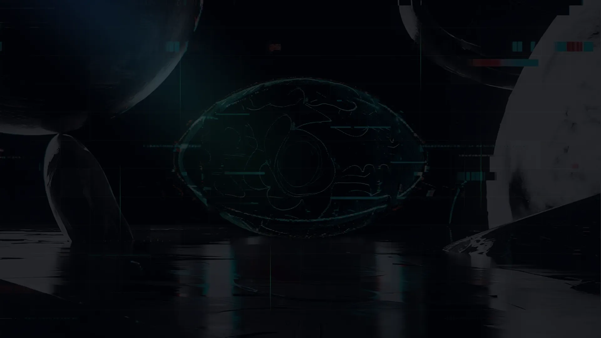 Onezhu Studio futuristic key visual